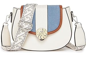 Miss Lulu Sac à Bandoulière en Cuir Synthétique pour Femmes - Petit Sac à Main avec Longue Bandoulière - Cadeau de Noël Idéal pour le Shopping et les Sorties