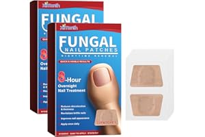 CELIODD 64 cerotti per unghie fungo per unghie e unghie danneggiate