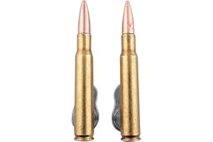 DENIX Paar Wandhalter für Springfield Gewehr, Patronen 30-06 Attrappen, ausziehbar