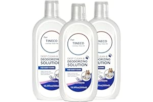 MVVZYWLY Nettoyant Pour Sols - Nettoie En Profondeur Une Large Gamme De Sols Durs - Senteur Lavande - 500 Ml - 16.9 Oz Compatible Avec Tineco IFloor 2/3 Breeze, FLOOR ONE S3/S5/S5 Pro 2/S6/S7 Pro(3pc)