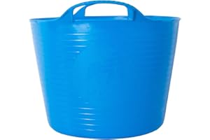 Faulks & Cox Tubtrugs 14L Small Flexible 2-Handled Recycled Tub, Blue