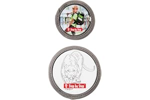 Step by Step Magic Mags Flash "Do It Yourself", Pack of 2, Supplement for School Bag or Preschool Backpack to Make Yourself, DIY Crafts for Girls and Boys