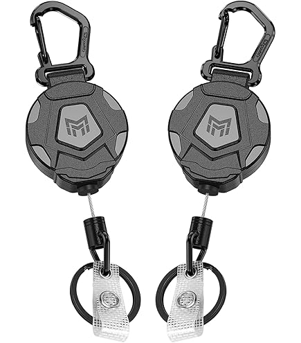 Key-Bak Portachiavi Tattico Retrattile Modello 483 HDK – Cavo In Kevlar 122 Cm, Cassa In Acciaio, Fatto In USA - 3