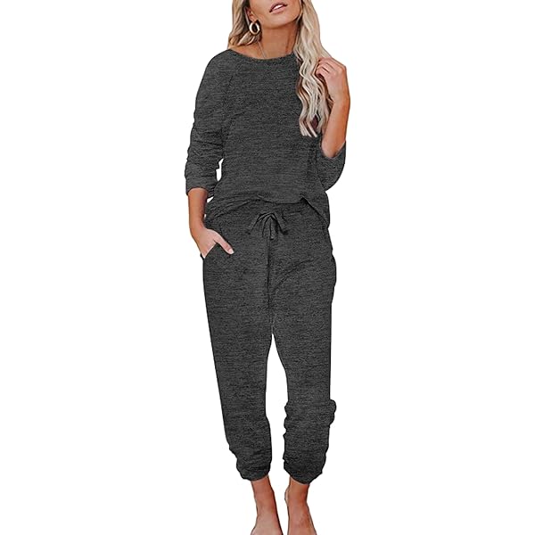 Wayleb Dames winterpyjama, tweedelig, fluweel, loungewear, huispak, warm, herfst, winter, lange mouwen, ronde hals, bovendeel met zakken en broek, S- 3XL, marineblauw -B, S Wayleb Dames winterpyjama, tweedelig, fluweel, loungewear, huispak, warm, herfst, winter, lange mouwen, ronde hals, bovendeel met zakken en broek, S- 3XL, marineblauw -B, S