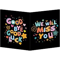 Carte De Départ Pour Collègue - 24x18 Cm 'Bonne Chance Pour Ta Nouvelle Aventure' Avec Enveloppe - Cadeau Retraite/départ