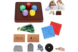 Zikenis Gonggi Korean Game, 6-Teiliges Gonggi-Stein-Set, Traditionelle Koreanische Spiele für Partys, Familienreisen, Halloween, Valentinstag, Ab 12 Jahren