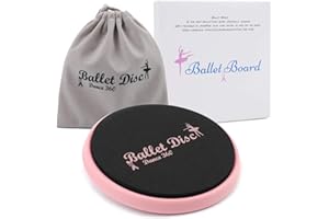 COSYBREEZE Ballet Turn Board for Dancers, Turning Boards for Dancers, Gymnastics and Ice Skaters - Portable Spinning Boards with Carrying Bag - Improve Your Spinning, Releve, Turn Balance and Pirouette Technique
