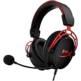 HyperX Cloud Alpha, Cuffie da Gaming con Jack Audio da 3,5 mm, Comandi sul Cavo, Telaio in Alluminio, Cuscinetti in Memory Fo