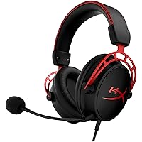 HyperX Cloud Alpha, Cuffie da Gaming con Jack Audio da 3,5 mm, Comandi sul Cavo, Telaio in Alluminio, Cuscinetti in Memory Fo