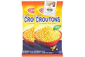 Soup Mandels Mandlakh Bundle with Osem Mini Mandels Croutons 400g 2 Pack + Brightdale Kitchen Booklet