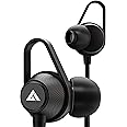 Boult Audio Bassbuds Loop 2 Wired in Ear Earphones with Mic, 10mm Powerful Driver for Extra Bass with Customizable Ear Loop (Black)