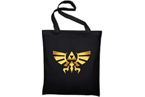 Styletex23 Triforce Logo Symbol Jutebeutel Baumwolltasche