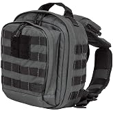 5.11 Taktik Rush Moab 6 Sling Pack Postacı &Ccedil;antası, Suya Dayanıklı, &Ouml;zelleştirilebilir Askı &Ccedil;antası, Stil 56963