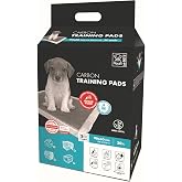 M-PETS CARBONLU K&Ouml;PEK &Ccedil;İŞ EĞİTİM PEDİ 90X60CM 30LU