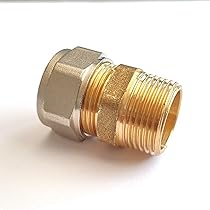 Pipetec Raccord à Vis Coudé à 90° Pour Tube Composite Multicouche, Conforme Aux Normes DVGW, UBA, Jusqu'à 100 °C Max