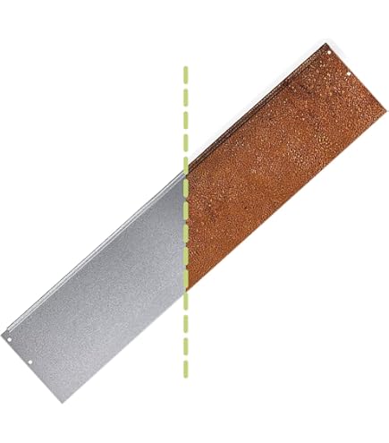 Connettore Angolare Per Bordi Prato IRKA - Acciaio Corten 20cm Per Giardino - Foto 13