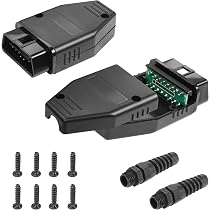 CERRXIAN Connettore OBD2 Per Auto A 16 Pin Adattatore Universale - 5