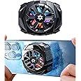 MMMA Wireless Phone Cooler Fan, Magnetic Cell Phone Cooler Built-in Battery, Portable Gaming Semiconductor Cooling Compatible with iPhone, Samsung and Google Pixel and More