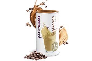 ‎PRECON Precon BCM Diät Shake zum Abnehmen – Cappuccino – 24 Portionen (480 g) – Mahlzeitenersatz für eine gewichtskontrollierende Ernährung