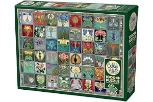 Cobble Hill Pussel - Art Nouveau kakel 1000 bitar