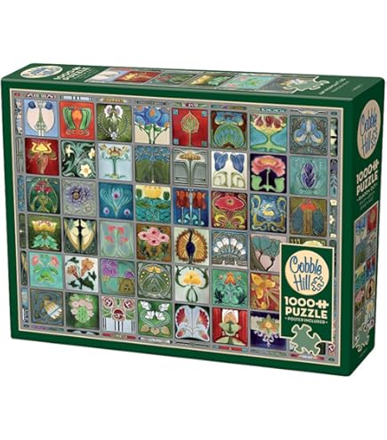 Cobble Hill 1,000 Piece Puzzle - Winter Trio - Reference Poster