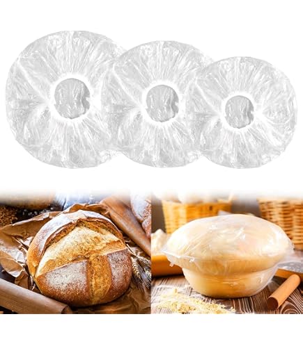 2PCS 9 Inch Bread Proofing Basket Liners - Reusable Cotton Linen Liner For Sourdough, Baking, Dough Proofing, Easy Release