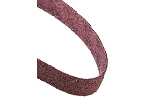 Scotch-Brite Surface Conditioning Belt, 42" Length x 1" Width, Medium, Maroon (Pack of 1)