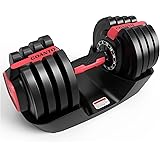 Coanto Manubri Regolabili Pesi da 1,5 a 18 kg, Manubri Palestra 12 in 1 Impugnatura Comoda, Risparmio di Tempo e Spazio, per 