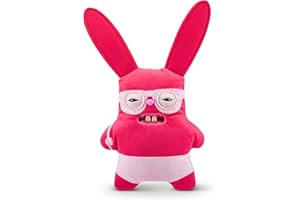 Fuggler Vacay Vibes od ZURU, zabawny brzydki potwór, pluszowy, kolekcjonerski, zabawka (Rabid Rabbit - czerwony)