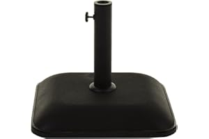 Marko Outdoor 25KG Square Parasol Base Heavy Duty Umbrella Concrete Patio Sunshade Garden Hold