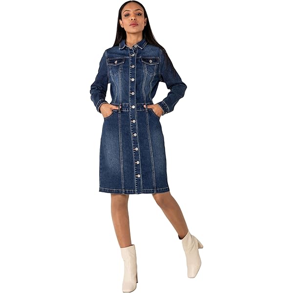 Nina Carter S336 Mouwloze jeansoverall voor dames, jumpsuit, skinny fit, denim-overall, zwart, M