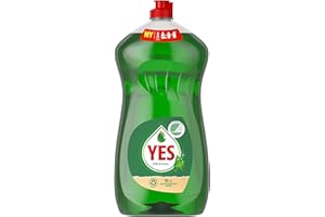 YES Dishwashing liquid Original with a rich formula for shiny clean dishes, effectively removing ingrown food residues and am