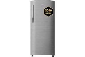IFB 197L 5 Star Advanced Inverter Direct-Cool Single Door Refrigerator with 30 Hrs Cooling Retention, XL Bottle Bin, Big Vegetable Box & 4 Year Super Warranty (2026, IFBDC-223EYBSE, Brush Grey)