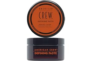 American Crew Defining Paste with Medium Hold and Low Shine, Gifts for Men, for Thickening and Texture, Matte Finish, Hair Styling Wax for Men - 85 g
