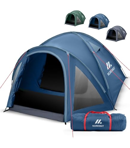 Husky Flame 2 Personen Zelt Rot Sport & Freizeit