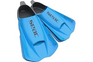 SEAC Shuttle Flex Shuttle Flex, Pinne Corte da Nuoto 100% Silicone Unisex Adulto