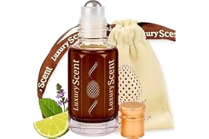 Perfume Oil Italian Wood 6ml Roll-On by Luxury Scent – Long Lasting Alcohol-Free Unisex Attar with Warm Woody Spicy Oriental Notes, Travel Size Arabian Inspired Fragrance for Men & Women