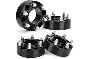 KSP PERFORMANCE KSP 6x135 Wheel Spacers for F150, 2 inch Hubcentric Wheel Spacer for 2004-2005-2014 F-150 2003-2014 Expedition Navigator 2005-2014 Mark LT, 50mm Thick with M14x2 Studs and 87.1mm Hub Bore Black 4PCS