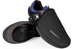ROCKBROS Punteras Térmicos de Ciclismo, Cubierta de Zapatillas Anti Viento para Hombres Mujeres MTB Bicicleta Carretera