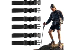 Doafoce 3 pcs Sangle Poitrine Sac a Dos Sangle de Poitrine Réglable Sangle de Poitrine en Nylon Résistante Poitrine Sac a Dos Réglable Sangle pour la randonnée et jogging