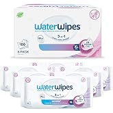 WaterWipes Sensitive+ Body &amp; Intimate XL Wipes, 99.9% Water, Unscented | 6 Packs, Body &amp; Intimate Wipes, Unscented, Incontine