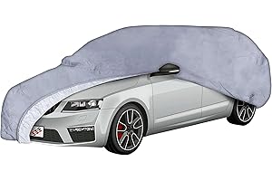 ‎WALSER WALSER Premium Autoplane All Weather Premium, Autogarage wetterfest, Vollgarage wasserdicht, UV-Sonnenschutzplane, Autoabdeckung Größe 7