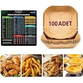 bor Airfryer Pişirme Kağıdı 100 adet frit&ouml;z pişirme kağıdı,Frit&ouml;z Yağlı Kağıdı, Yanmaz Kağıt