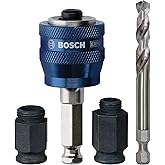 Bosch Accessories Professional 4 par&ccedil;alı Power Change Plus başlangı&ccedil; seti, ahşap, plastik, metaller i&ccedil;in (Bosch PowerChange P