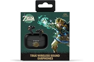 OTL Technologies Auriculares INALÁMBRICOS The Legend of Zelda: TEARS of The Kingdom TWS Color Negro