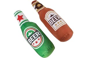 HORREX 2 Pièces Jouet Chien,Peluches Interactives pour Chiens,Jouets a Couinement,Jouet Chien Couineur,Jouet pour Chien,Peluches Interactives pour Chiens,Jouets À Mâcher pour Petits et Moyens Chiens