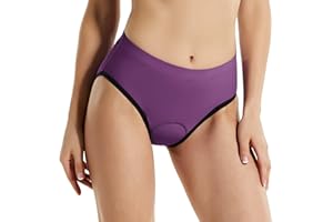 BALEAF Culotte de Vélo Rembourrée Femme Cuissard Cycliste Short Vélo Femme Rembourré sous-vêtements de Cycliste Padded 4D Gel VTT L'équitation