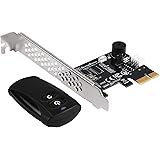 SilverStone SST-ES02-PCIe - 2.4G Wireless Remote Computer Power/Reset Switch Control, Integrated PC speaker, PCIe