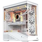 Abysm Gaming Arian Frame A400 Tower ATX Gaming White