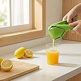 &Ccedil;ekirdek S&uuml;zge&ccedil;li &Ccedil;ift Kollu Narenciye Sıkacağı, Limon, Greyfurt ve Mandalina i&ccedil;in, Manuel Meyve Sıkacağı